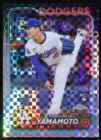 Yoshinobu Yamamoto 2024 Topps Chrome X-Fractors #18 RC at PristineAuction.com