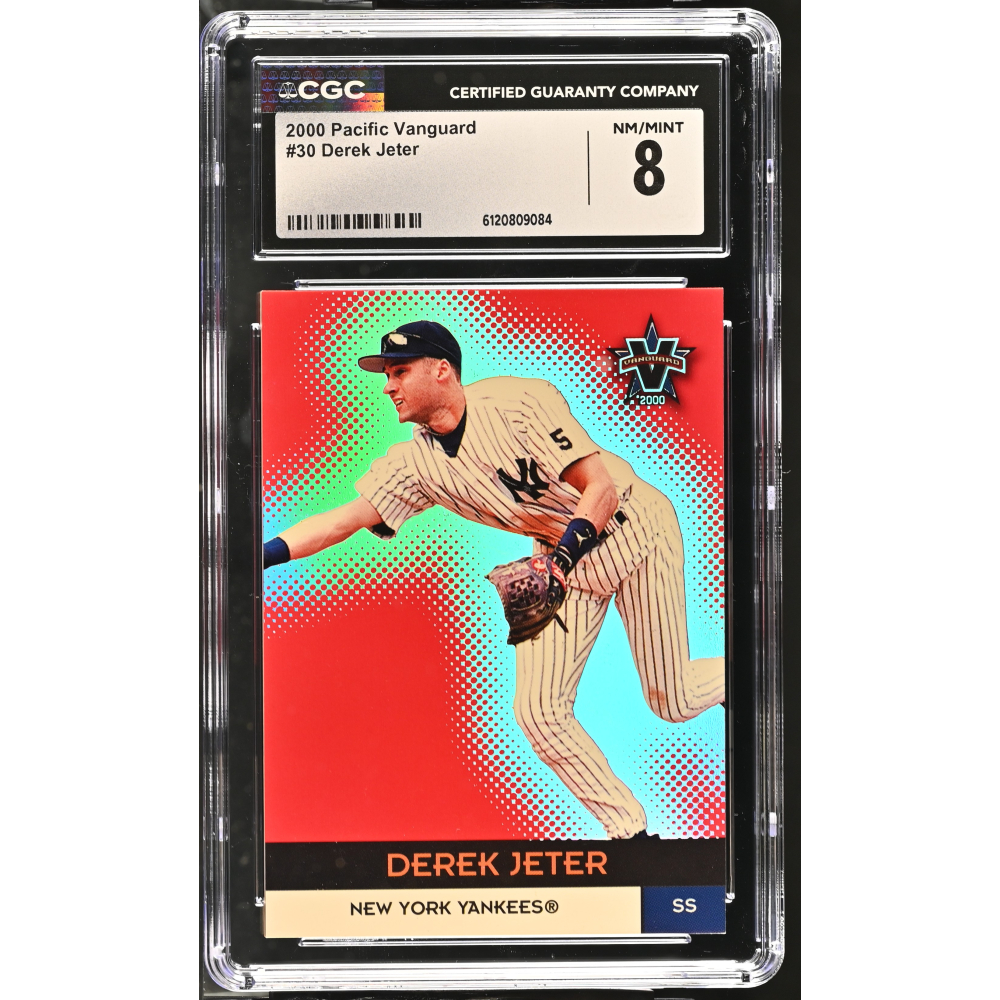 Derek Jeter 2000 Vanguard #30 (CGC 8) at PristineAuction.com