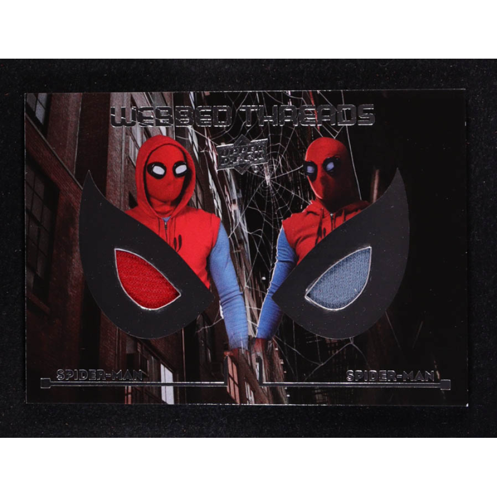 Spider-Man 2017 Upper Deck Spider-Man Homecoming Webbed Threads Dual Memorabilia #WTD9 at PristineAuction.com