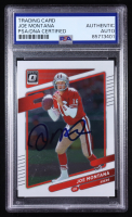 Joe Montana Signed 2021 Donruss Optic #194 (PSA) at PristineAuction.com
