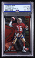 Joe Montana Signed 2020 Select Unbreakable #7 (PSA) at PristineAuction.com