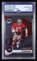 Joe Montana Signed 2021 Panini Mosaic #292 (PSA) at PristineAuction.com