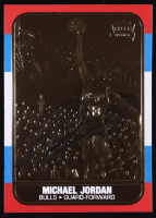 Michael Jordan 1997 23KT Gold Fleer Premier Auto # /7585 at PristineAuction.com