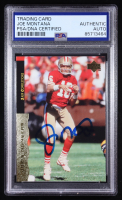 Joe Montana Signed 1995 Upper Deck Joe Montana Box Set #39 (PSA) at PristineAuction.com