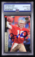 Joe Montana Signed 1995 Upper Deck Joe Montana Box Set #40 (PSA) at PristineAuction.com
