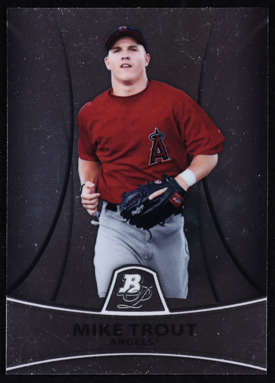 Mike Trout 2010 Topps Platinum Report #PP5 RC at PristineAuction.com Mike Trout 2010 Topps Platinum Report #PP5 RC at PristineAuction.com