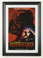 1983 "Star Wars: Revenge of the Jedi" Custom Framed Poster at PristineAuction.com