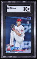 Shohei Ohtani 2018 Topps #700 RC (SGC 10) at PristineAuction.com