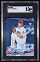 Shohei Ohtani 2018 Topps #700 RC (SGC 10) at PristineAuction.com