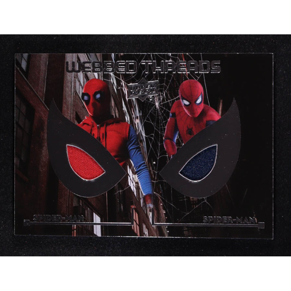 Spider-Man 2017 Upper Deck Spider-Man Homecoming Webbed Threads Dual Memorabilia #WTD5 at PristineAuction.com