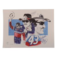 Richard Petty Signed LE 12x16 Print (JSA) at PristineAuction.com