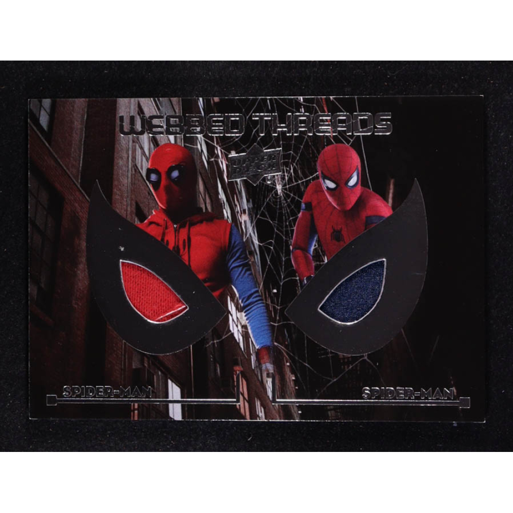Spider-Man 2017 Upper Deck Spider-Man Homecoming Webbed Threads Dual Memorabilia #WTD5 at PristineAuction.com