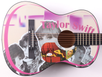 Taylor Swift Guitar with Signed Custom Insert Pickguard (JSA) at PristineAuction.com