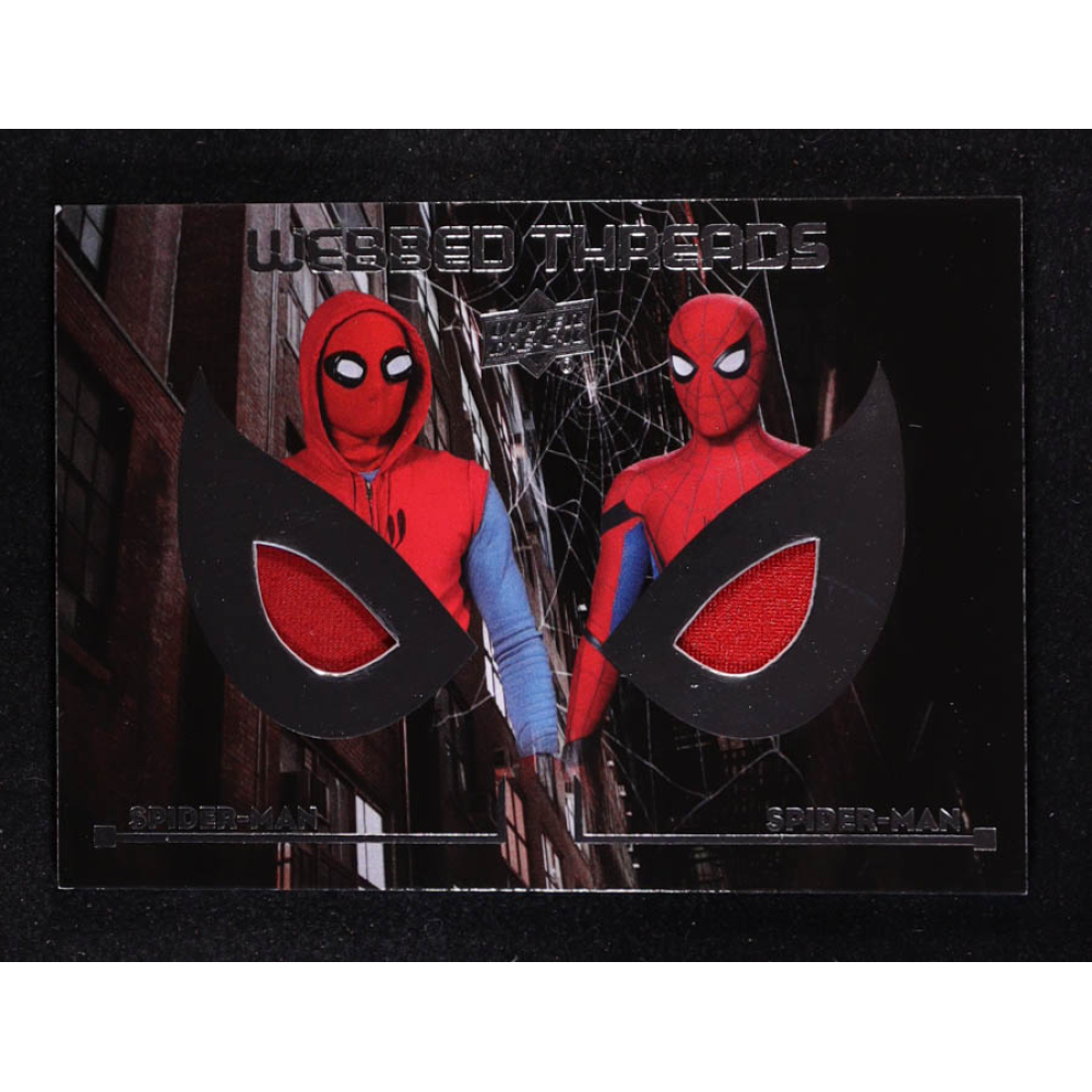Spider-Man 2017 Upper Deck Spider-Man Homecoming Webbed Threads Dual Memorabilia #WTD1 at PristineAuction.com