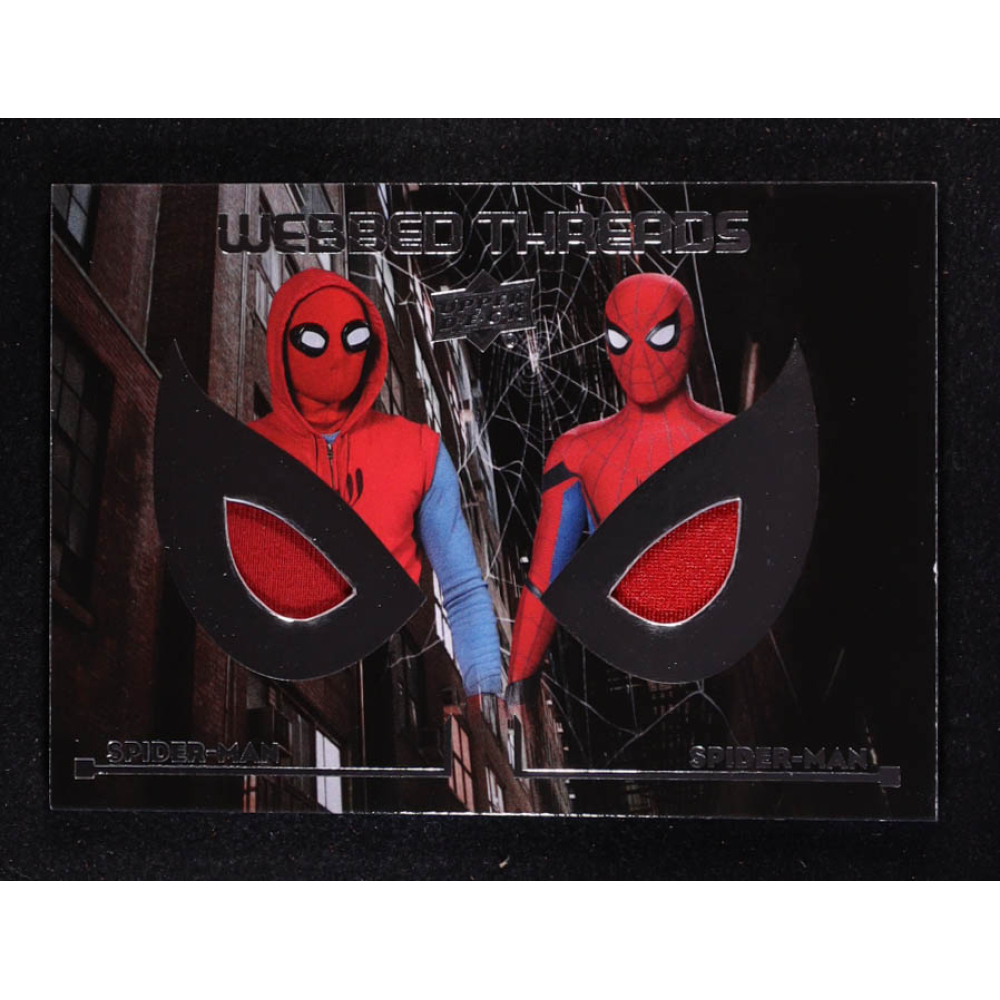 Spider-Man 2017 Upper Deck Spider-Man Homecoming Webbed Threads Dual Memorabilia #WTD1 at PristineAuction.com