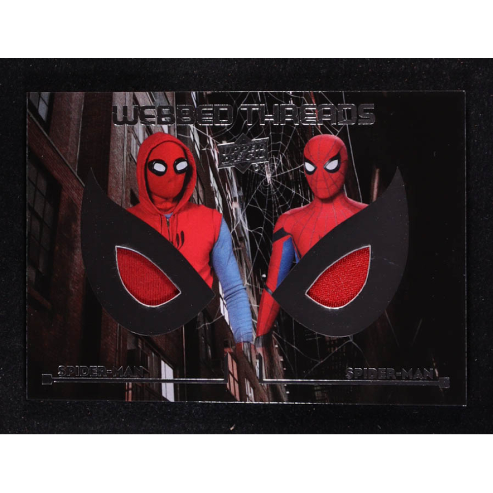 Spider-Man 2017 Upper Deck Spider-Man Homecoming Webbed Threads Dual Memorabilia #WTD1 at PristineAuction.com
