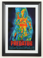 1987 "Predator" Custom Framed Poster at PristineAuction.com