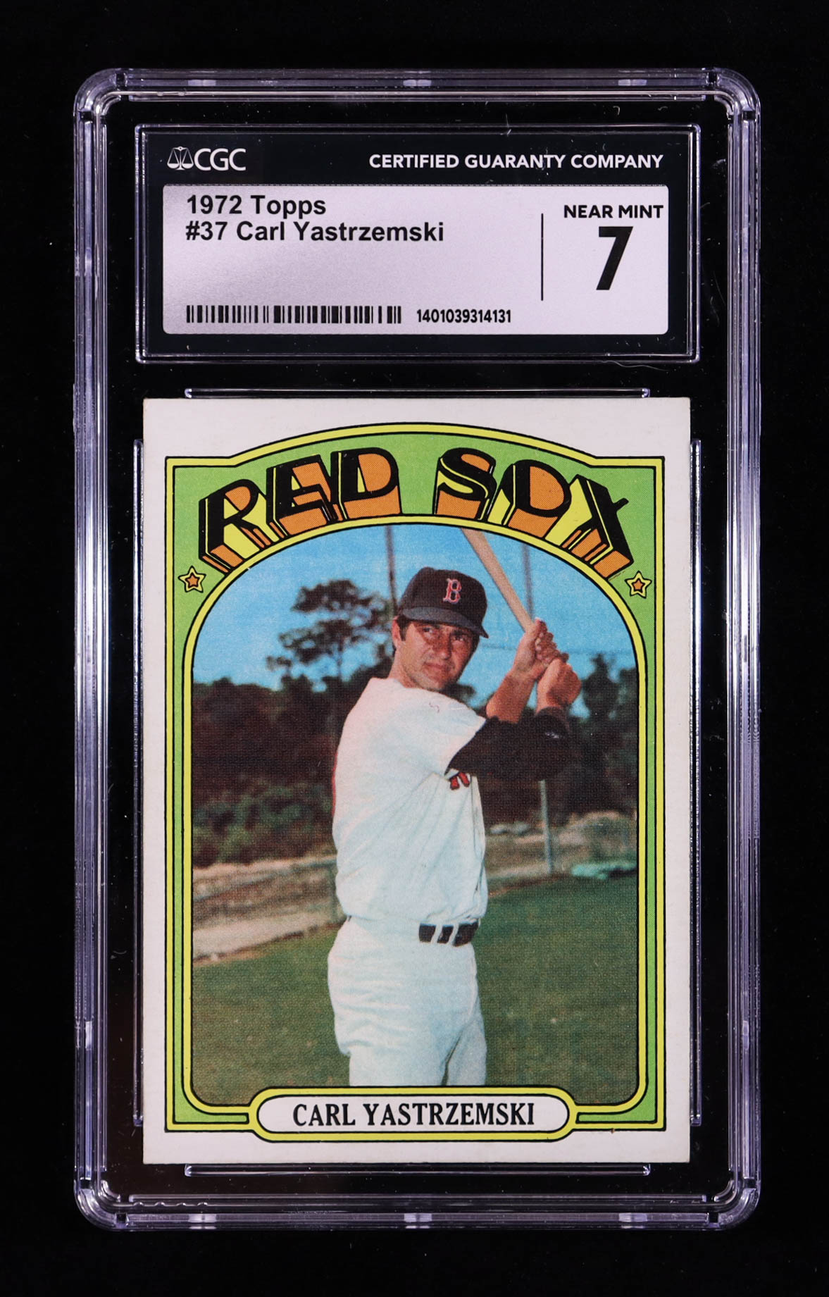 Carl Yastrzemski 1972 Topps #37 (CGC 7) at PristineAuction.com Carl Yastrzemski 1972 Topps #37 (CGC 7) at PristineAuction.com