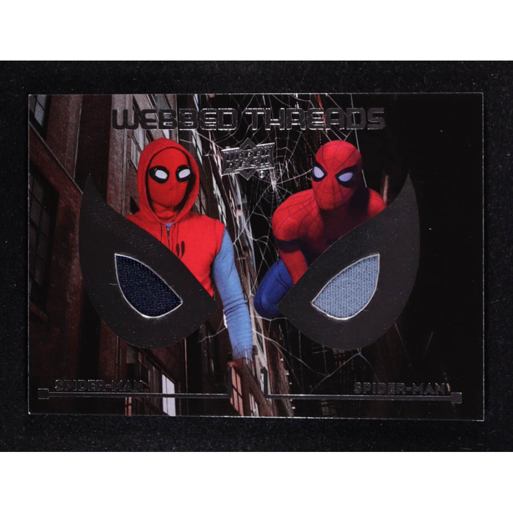 Spider-Man 2017 Upper Deck Spider-Man Homecoming Webbed Threads Dual Memorabilia #WTD10 at PristineAuction.com