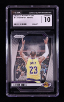 LeBron James 2024-25 Panini Prizm #130 (CGC 10) at PristineAuction.com