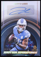 Jahmyr Gibbs 2024 Panini Luminance Shutter Signatures Gold #6 #23/50 at PristineAuction.com
