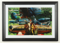 1977 "Star Wars: A New Hope" Custom Framed Chinese Movie Poster at PristineAuction.com