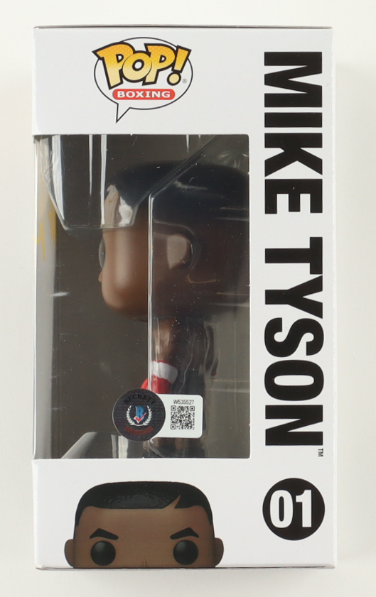 Mike Tyson Signed #01 Funko Pop! (Beckett) at PristineAuction.com Mike Tyson Signed #01 Funko Pop! (Beckett) at PristineAuction.com