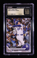 Shohei Ohtani 2025 Topps Now #903 (CGC 10 | Pristine Black Label) at PristineAuction.com