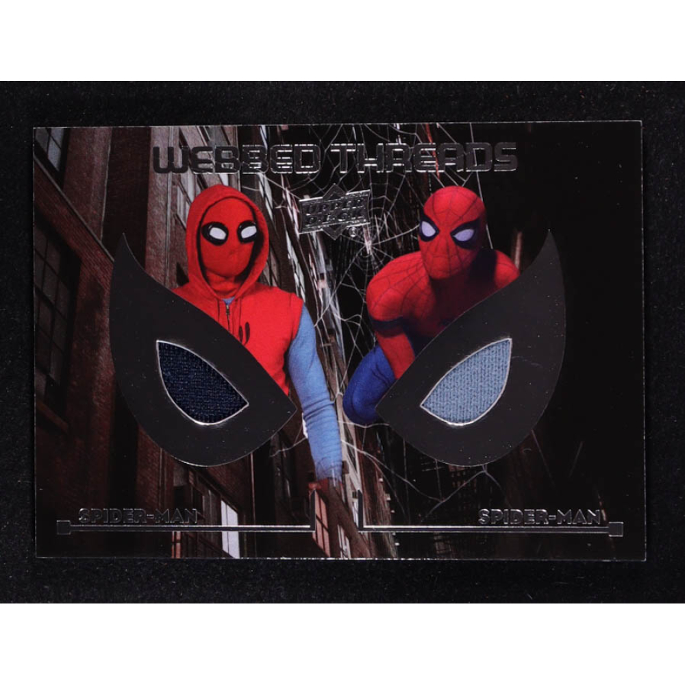 Spider-Man 2017 Upper Deck Spider-Man Homecoming Webbed Threads Dual Memorabilia #WTD10 at PristineAuction.com