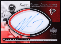 Michael Vick 2004 Sweet Spot Sweet Panel Signatures #SPMV #094/100 at PristineAuction.com