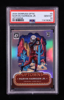 Marvin Harrison Jr. 2024 Donruss Optic Uptowns #5 RC (PSA 10) at PristineAuction.com