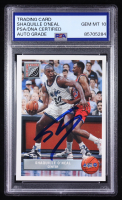 Shaquille O'Neal Signed 1992-93 Upper Deck McDonald's #P43 RC (PSA) at PristineAuction.com