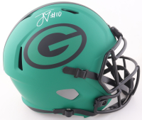 Jordan Love Signed Packers Full-Size Rave Alternate Speed Helmet (Beckett) at PristineAuction.com
