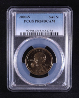 2000-S Sacagawea $1 Dollar Coin Deep Cameo Proof (PCGS PR69DCAM) at PristineAuction.com