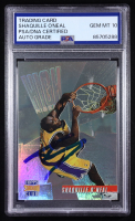 Shaquille O'Neal Signed 1996-97 Stadium Club High Risers #HR11 (PSA) at PristineAuction.com