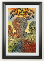 1968 "Jimi Hendrix Experience" Electric Factory Custom Framed Concert Poster at PristineAuction.com