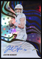 Justin Herbert 2025 Panini Revolution Revolution Signatures Astro #2 at PristineAuction.com