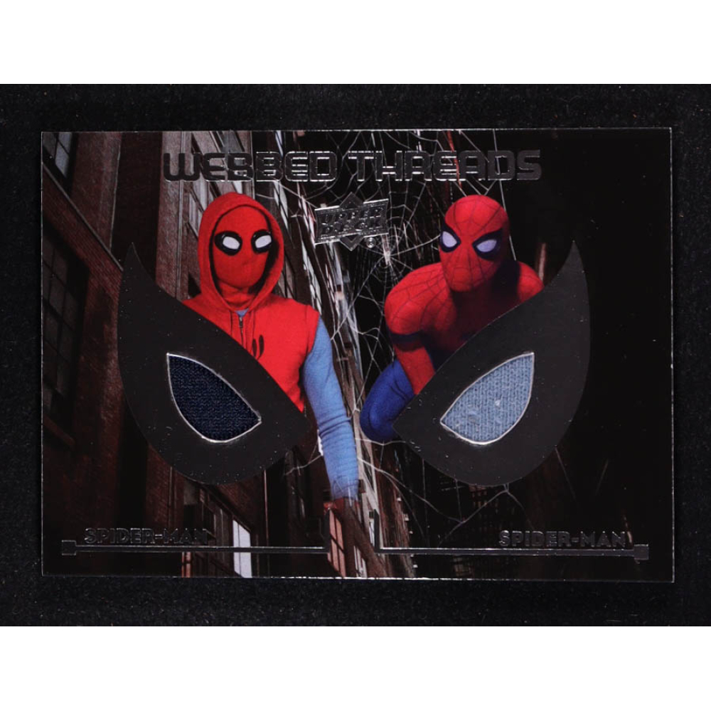Spider-Man 2017 Upper Deck Spider-Man Homecoming Webbed Threads Dual Memorabilia #WTD10 at PristineAuction.com