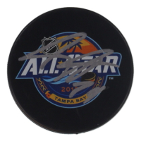 Auston Matthews Signed 2018 All-Star Game Logo Hockey Puck (JSA) at PristineAuction.com