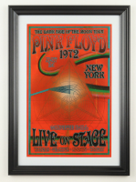1972 "Pink Floyd: The Dark Side of the Moon Tour" Carnegie Hall Custom Framed Concert Poster at PristineAuction.com