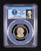 2007-S John Adams U.S. Presidential Proof $1 Coin (PCGS PR69DCAM DCAM) at PristineAuction.com
