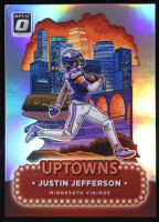 Justin Jefferson 2024 Donruss Optic Uptowns #19 at PristineAuction.com