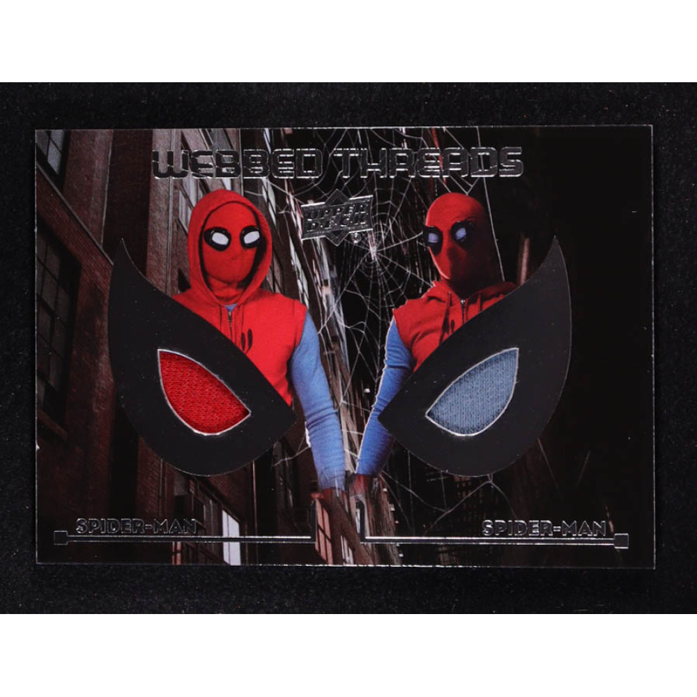 Spider-Man 2017 Upper Deck Spider-Man Homecoming Webbed Threads Dual Memorabilia #WTD9 at PristineAuction.com