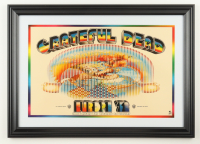 1972 "Grateful Dead" Europe Tour Custom Framed Poster at PristineAuction.com