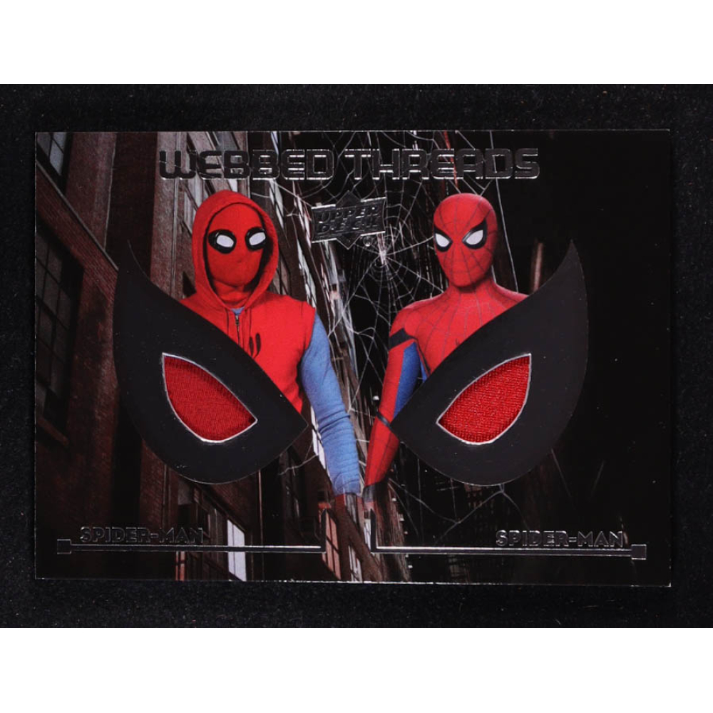 Spider-Man 2017 Upper Deck Spider-Man Homecoming Webbed Threads Dual Memorabilia #WTD1 at PristineAuction.com