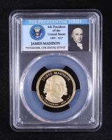 2007-S James Madison U.S. Presidential Proof $1 Coin (PCGS PR69DCAM DCAM) at PristineAuction.com