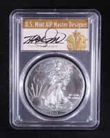2017-(S) American Silver Eagle, Struck at San Francisco Thomas Cleveland Hand-Signed Signature Label (PCGS MS69) at PristineAuction.com