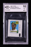 Reggie Jackson 1969 Topps Decals #19 (BCCG 10) at PristineAuction.com