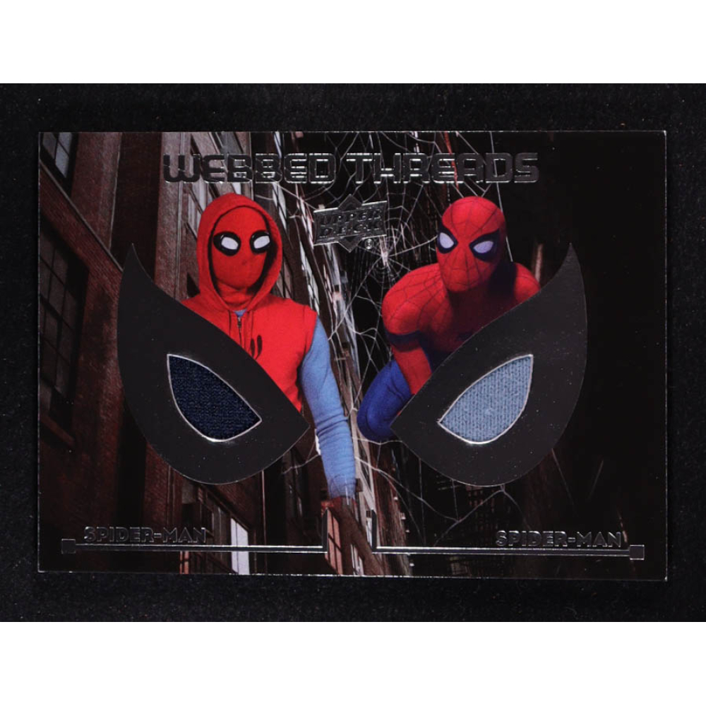Spider-Man 2017 Upper Deck Spider-Man Homecoming Webbed Threads Dual Memorabilia #WTD10 at PristineAuction.com