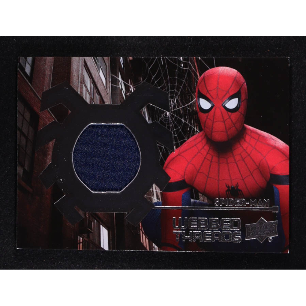 Spider-Man 2017 Upper Deck Spider-Man Homecoming Webbed Threads Memorabilia #WTS3 at PristineAuction.com